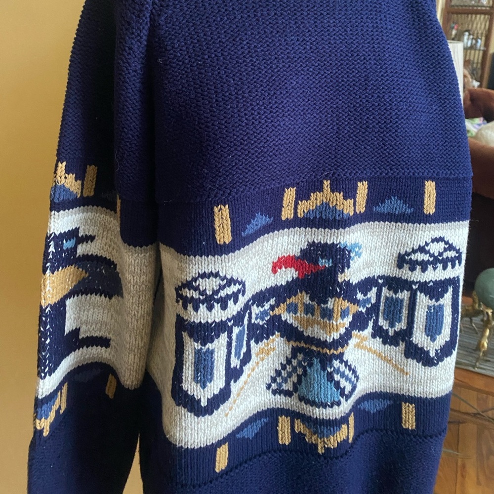 vintage thunderbird sweater - Picture 3 of 4